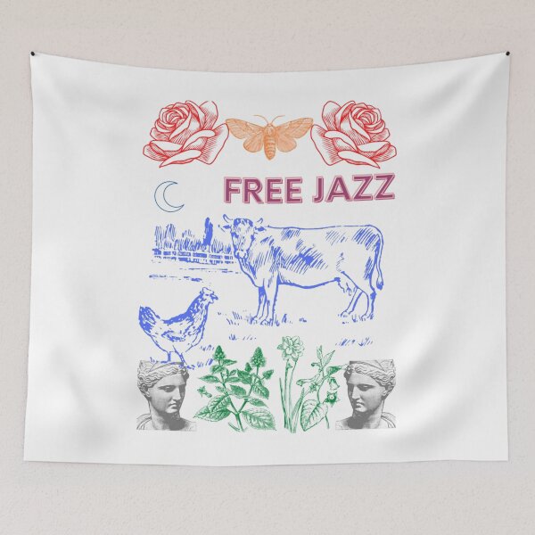 Item preview, Free Jazz Music  Graphic  designed and sold by HortenseBrau.