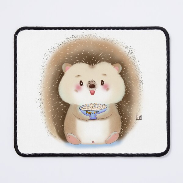 Item preview, Hedgehog| Hedgehog lover - Hedgehog and popcorn designed and sold by FennyWijayaMomo.