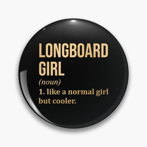 Item preview, Longboard Girl Definition in Gold designed and sold by XCIV.