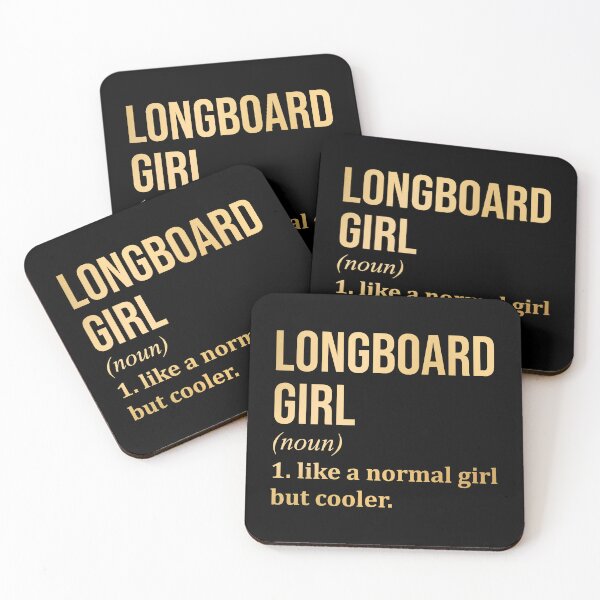Item preview, Longboard Girl Definition in Gold designed and sold by XCIV.