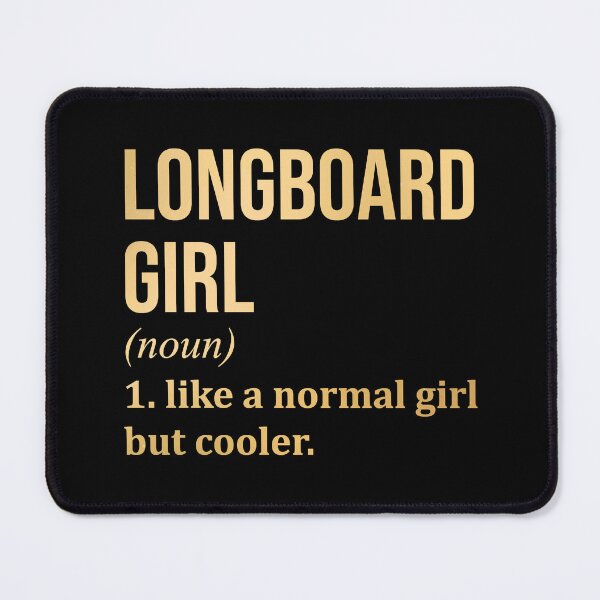 Item preview, Longboard Girl Definition in Gold designed and sold by XCIV.