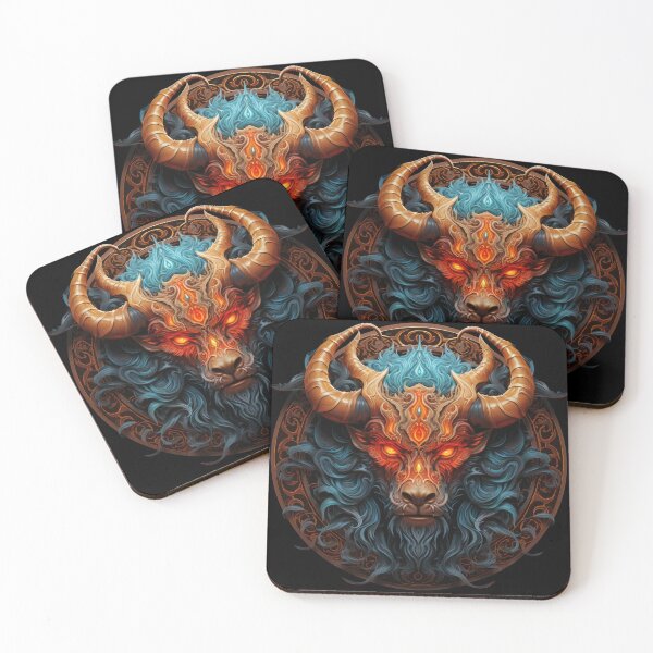 Item preview, The menacing horned demon 9 designed and sold by eyestetix.