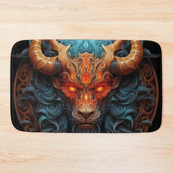 Item preview, The menacing horned demon 9 designed and sold by eyestetix.
