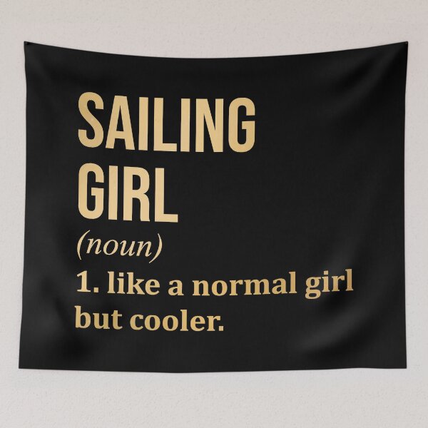Item preview, Sailing Girl Definition in Gold designed and sold by XCIV.