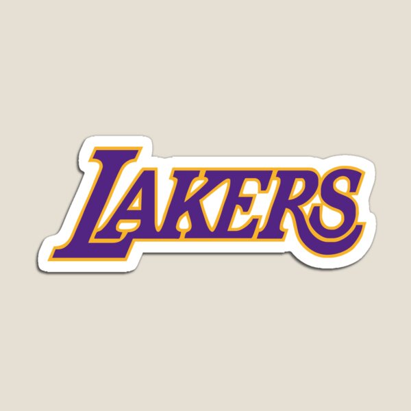 Los Angeles Lakers Rams Dodgers Kings Logos State of California Die-cut  MAGNET