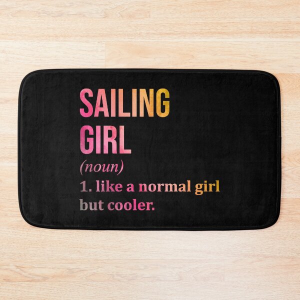Item preview, Sailing Girl Definition in Watercolor designed and sold by XCIV.
