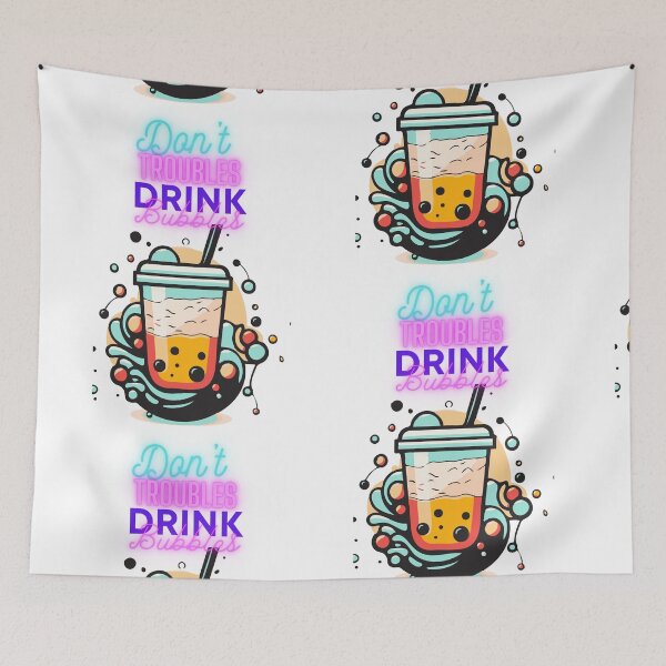 Item preview, Don't troubles, drink bubbles designed and sold by WondersofEmily.