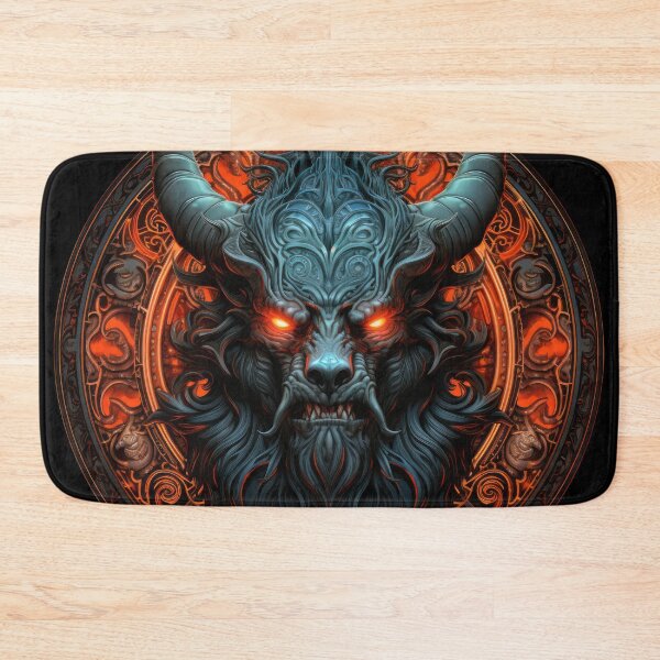 Item preview, The menacing horned demon 10 designed and sold by eyestetix.