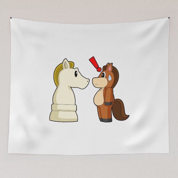 Item preview, Chess piece Knight Horse Chess designed and sold by Snabdesign84.