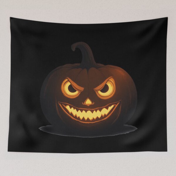 Item preview, Jack-O-Lantern Evil Halloween designed and sold by PLANTONE.