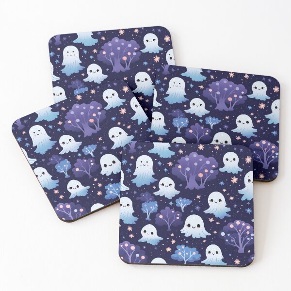 Item preview, Cute Ghosts playing in Trees designed and sold by NikkofTime.