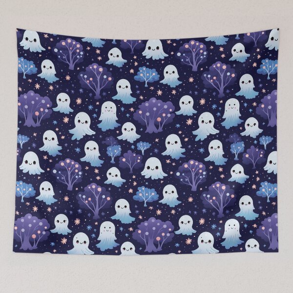 Item preview, Cute Ghosts playing in Trees designed and sold by NikkofTime.