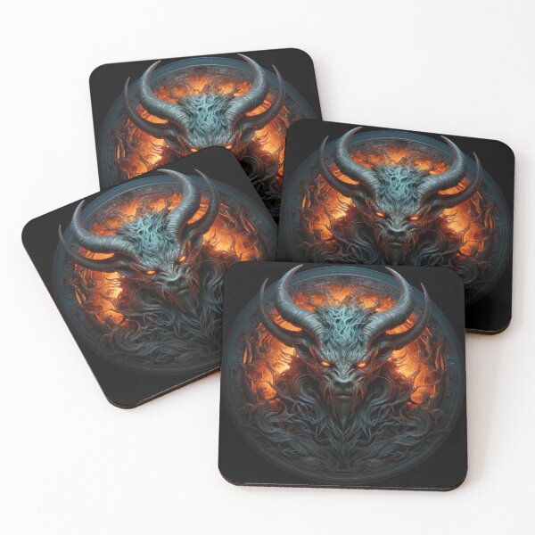 Item preview, The menacing horned demon 11 designed and sold by eyestetix.
