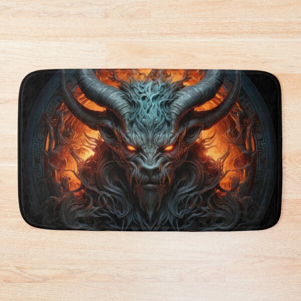 Item preview, The menacing horned demon 11 designed and sold by eyestetix.