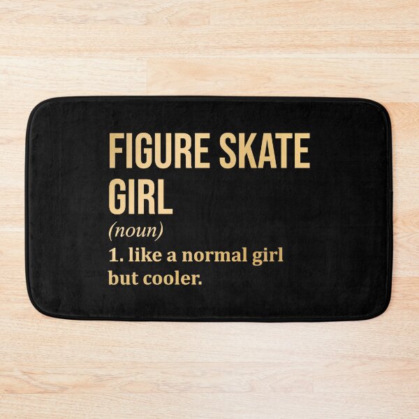 Item preview, Figure Skating Girl Definition in Gold designed and sold by XCIV.