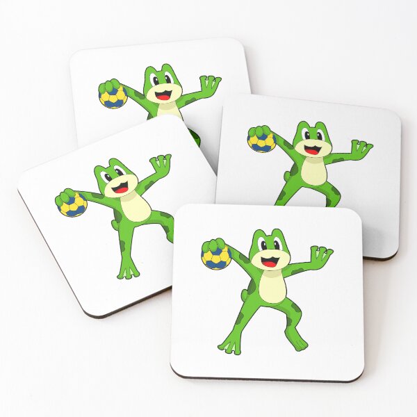 Item preview, Frog Handball player Handball designed and sold by Snabdesign84.