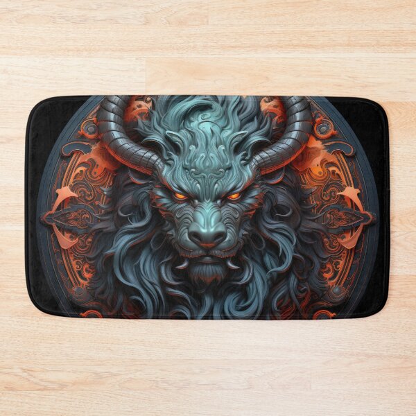 Item preview, The menacing horned demon 12 designed and sold by eyestetix.