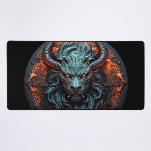 Item preview, The menacing horned demon 12 designed and sold by eyestetix.