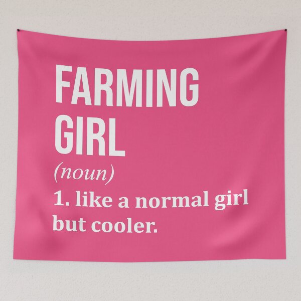 Item preview, Farming Girl Definition for Women designed and sold by XCIV.