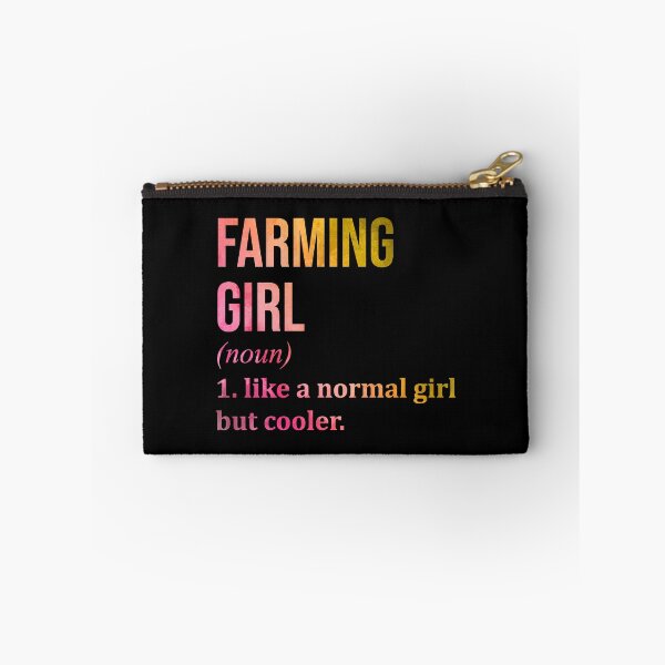 Item preview, Farming Girl Definition in Watercolor designed and sold by XCIV.