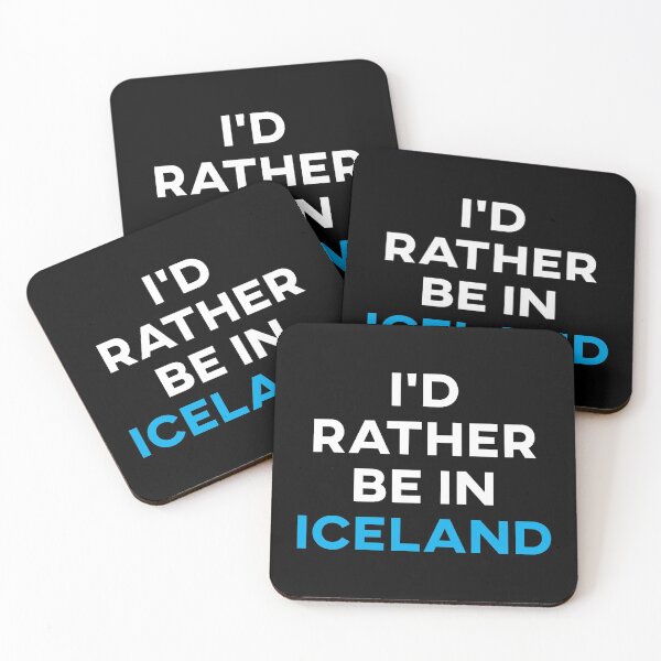 Item preview, I'd Rather Be In Iceland designed and sold by teesaurus.