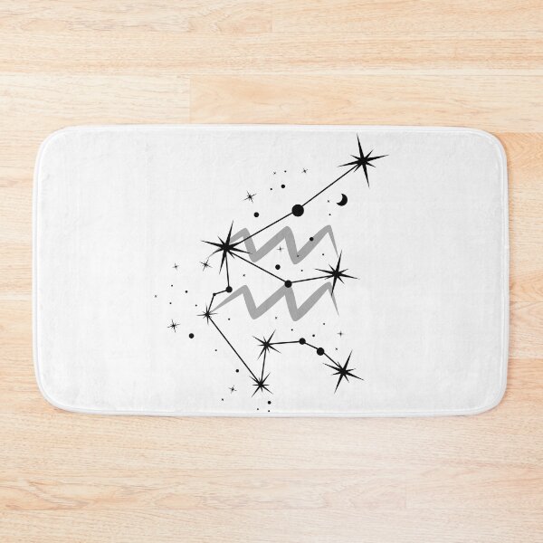 Item preview, Aquarius Astrology Constellation with Aquarius Sign Symbol designed and sold by MelissaMystery.