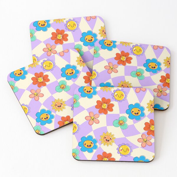 Item preview, Copy of Lilac Smiley Check Vintage designed and sold by MaiZephyr.