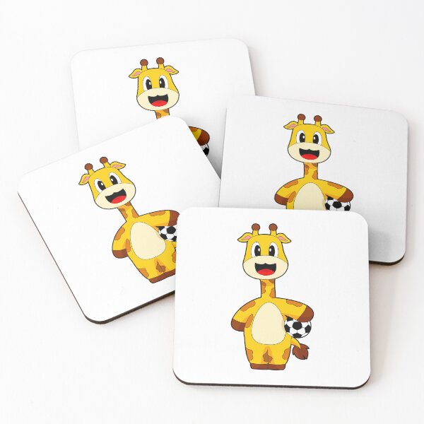 Item preview, Giraffe Soccer player Soccer designed and sold by Snabdesign84.