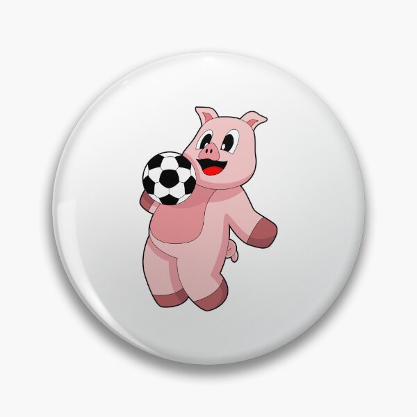 Item preview, Pig Soccer player Soccer designed and sold by Snabdesign84.