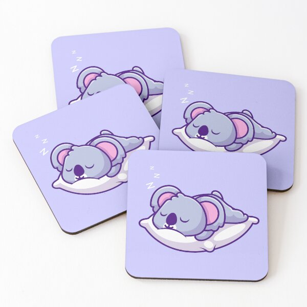 Item preview, Snoozing Koala Delight: Cartoon Vector Icon Illustration of Nature's Nap designed and sold by hjian8219.
