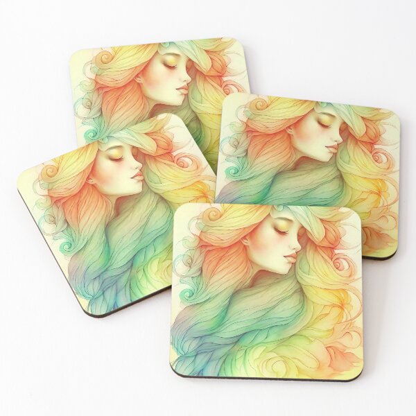 Item preview, Rainbow Dreams Digital Image designed and sold by RestingLioness.