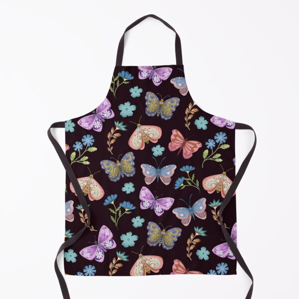 Item preview, Naturalist butterfly seamless pattern designed and sold by pinkyfish1010.