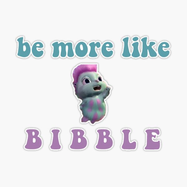 bibble tax fraud meme bibble meme barbie fairytopia Sticker for Sale by  emking5100