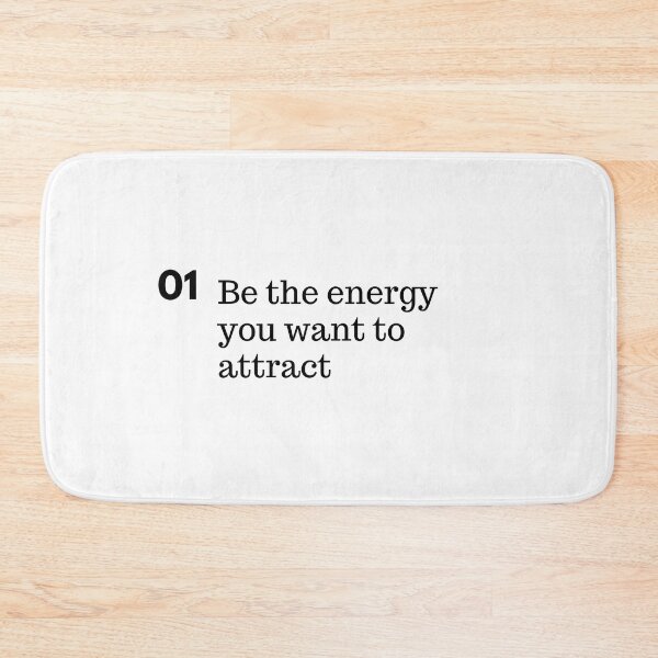 Item preview, Be the energy you want to attract. designed and sold by IguaranDesign.