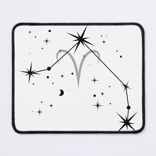 Artikelvorschau, Widder-Konstellations-Astrologie mit Widder-Zeichen-Symbol entworfen und verkauft von MelissaMystery.