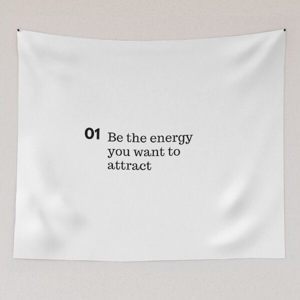 Item preview, Be the energy you want to attract. designed and sold by IguaranDesign.