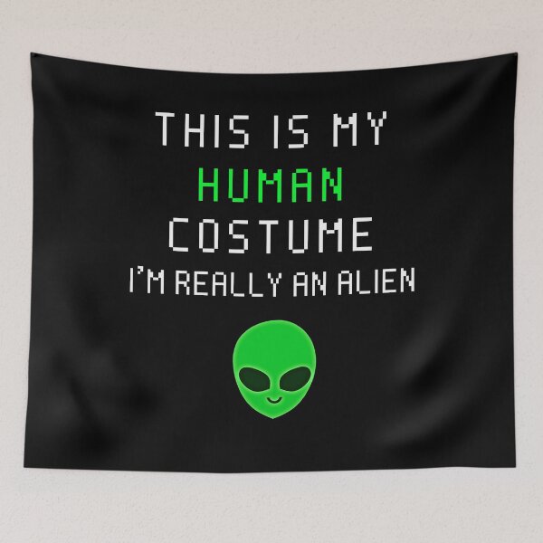 Item preview, This is my human costume i'm really an alien designed and sold by fleurdesignart.