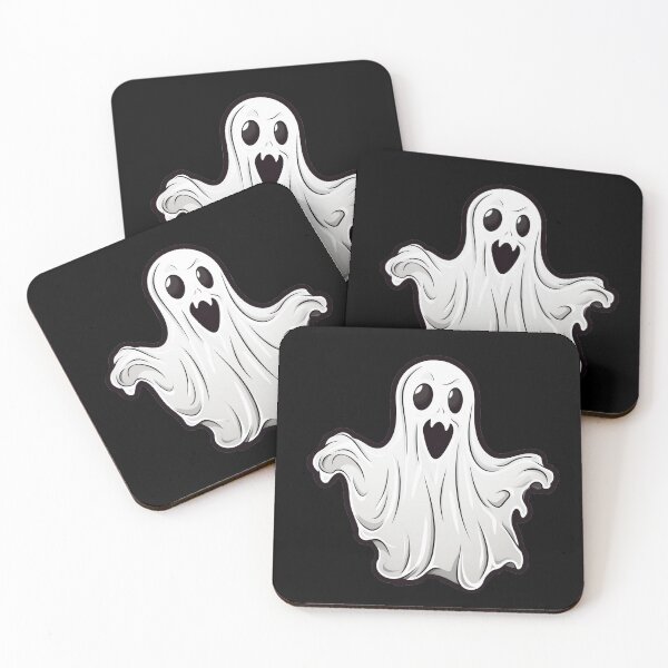 Item preview,  cute halloween ghost designed and sold by Wickystickers.