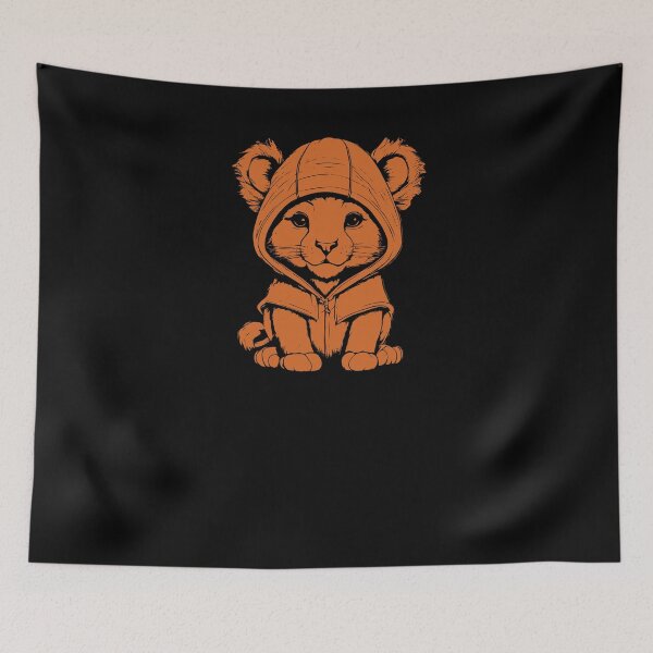 Item preview, Cute Lion Cub - Chocolate designed and sold by Soulemotion.
