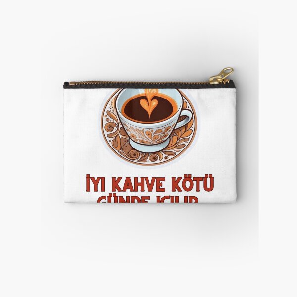 Item preview, Iyi kahve kötü günde içilir (Good coffee is meant to be enjoyed even on bad days) designed and sold by TURKISH MEMES.