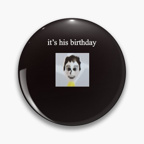 Item preview, Its His Birthday Mii Sinjin Drowning Weston Koury   designed and sold by GreysCreec.