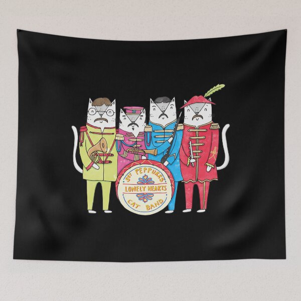 Item preview, SGT Peppurr's Lonely Hearts Cats Band  	 designed and sold by vztswjpnox65.