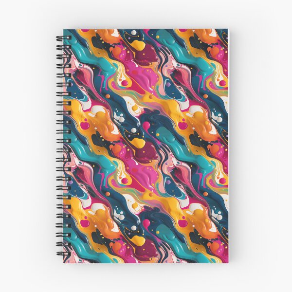 Item preview, Spilled Paint Pattern designed and sold by UnderCloud.
