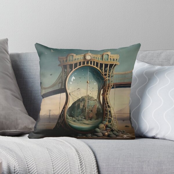 Gothic Arches Throw Pillow by Jessica Jenney - 18 x 18 - Jessica