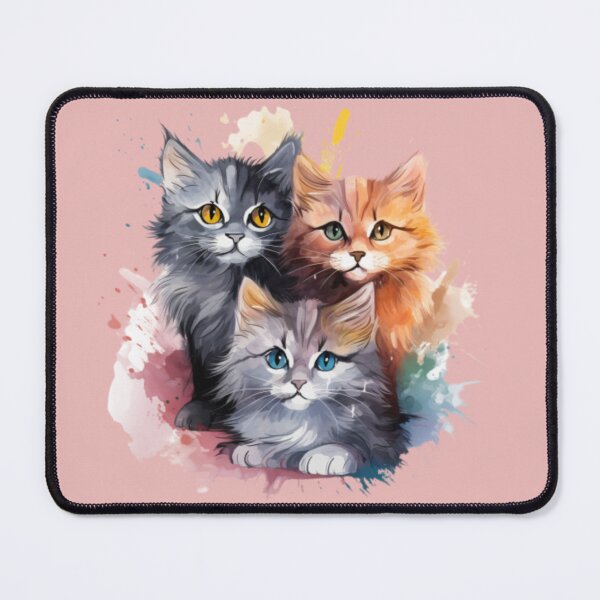 Item preview, Happy life with three kittens designed and sold by happydesign89.