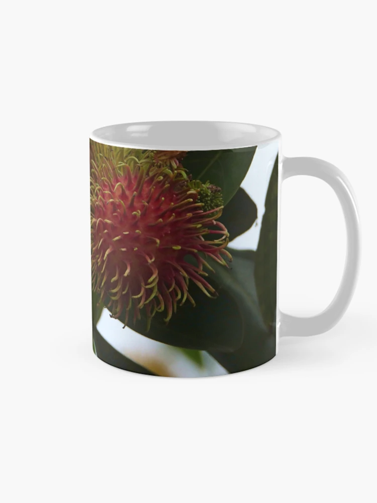 Thumbnail 3 of 6, Coffee Mug, Red Ripe Rambutan designed and sold by mrtraz.