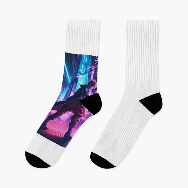 Item preview, TWO ANIME FIGHTS , NEON CITY , NEON LIGHTS, T-SHIRT DESIGN designed and sold by AyushAIImage01.
