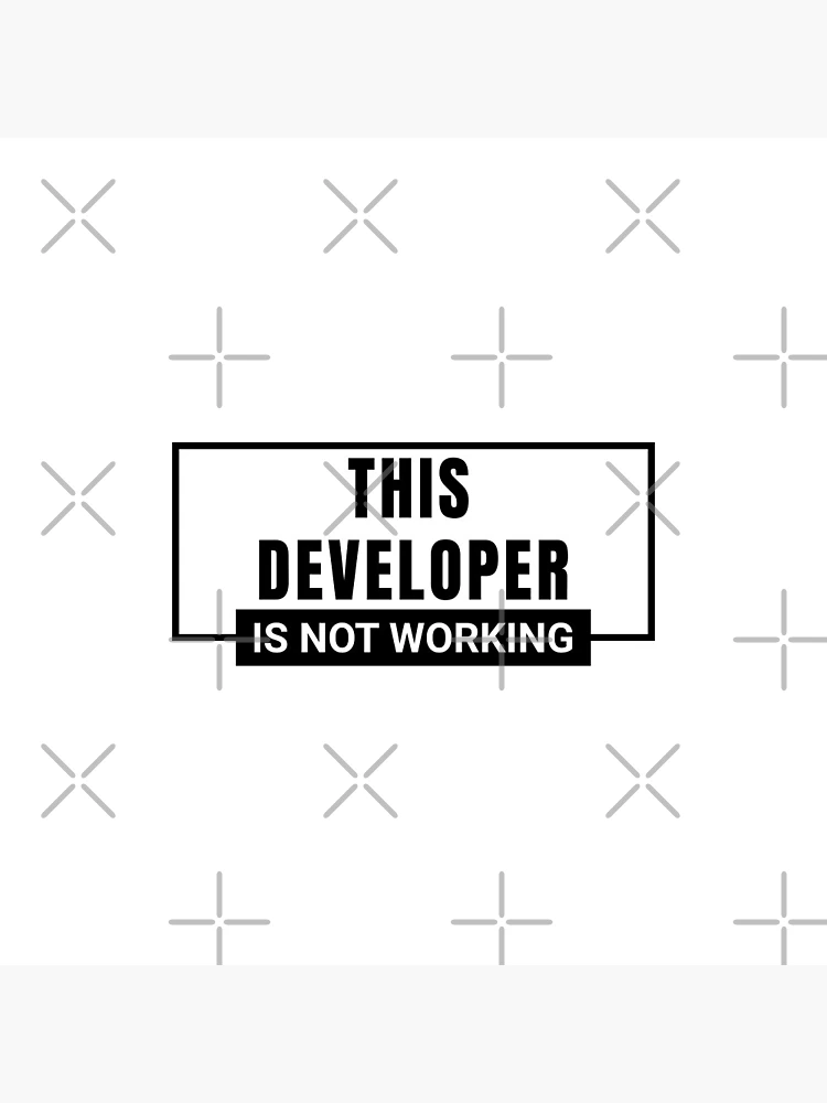 Thumbnail 3 of 3, Pin, Web developer, coder, coding, developing, programmer, occupation, profession designed and sold by Work life.