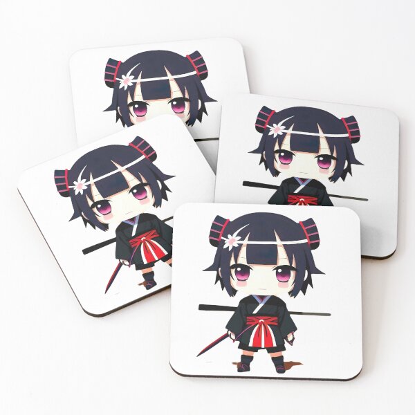 Item preview, Cute, kawaii, chibi, Ninja girl assassin.  designed and sold by Awesome Things.