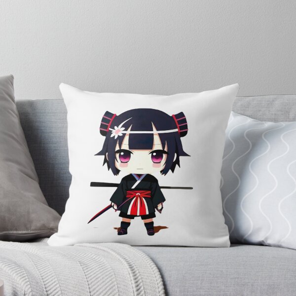 Item preview, Cute, kawaii, chibi, Ninja girl assassin.  designed and sold by Awesome Things.